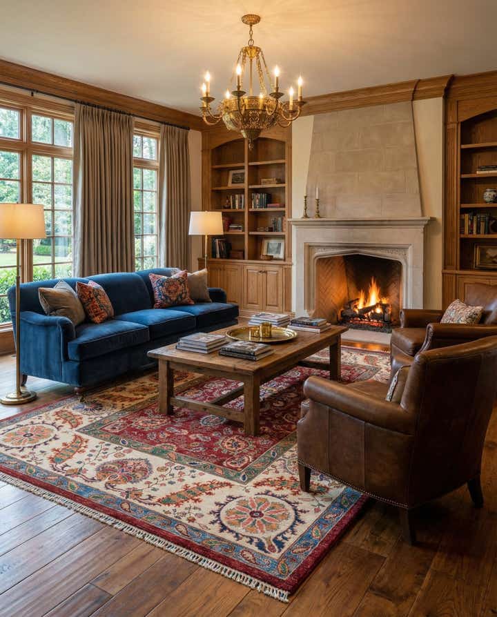 7' x 10' 2 Hand Knotted Ariana Ziegler Rug