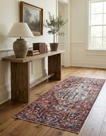 3' x 6' Hand Knotted Ultra Vintage Persian Wool Runner Rug
