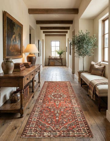 3' 10 x 9' 9 Hamedan Rug