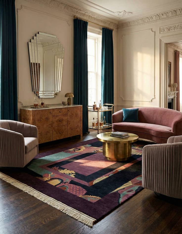 Detail image of  5' 6 x 7' 8 Scala Rug