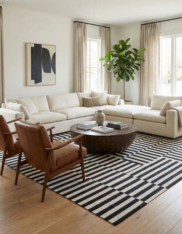 8' 6 x 11' 2 Hand Woven Kilim Modern Wool Rug