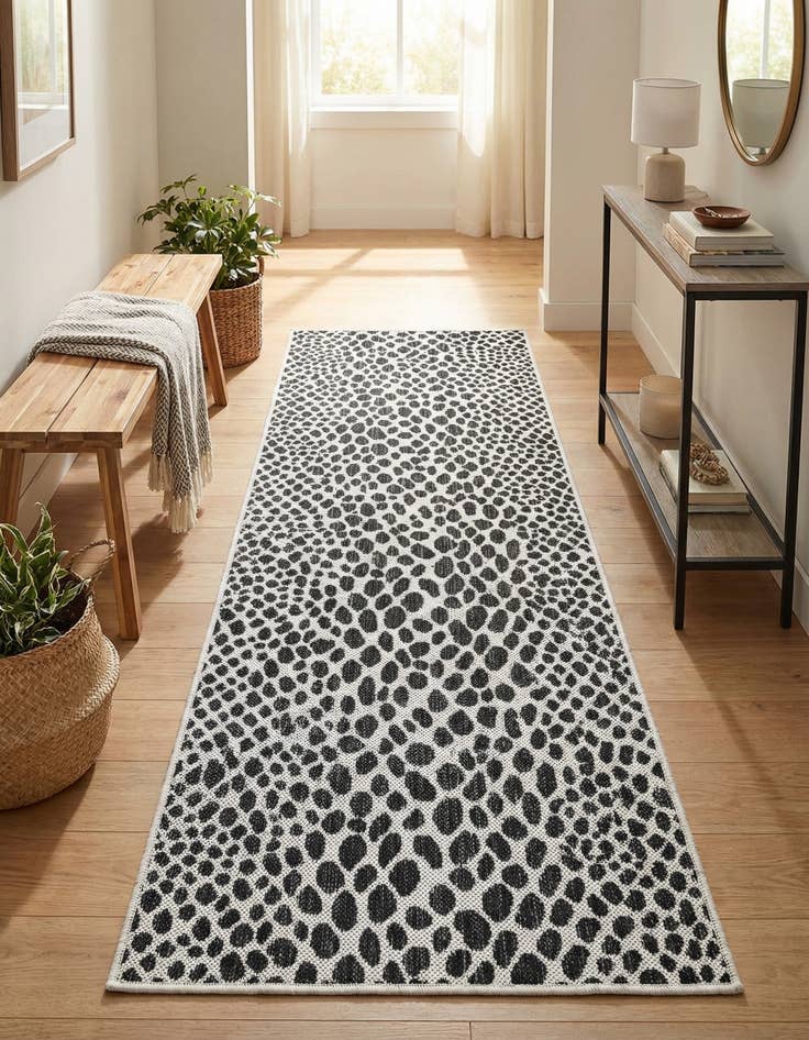 Detail image of 2' x 5' 3  Washable Jill Zarin Cape Town Indoor / Outdoor Runner Rug