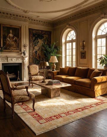 8' 3 x 11' 3 Kaizar Wool Rug