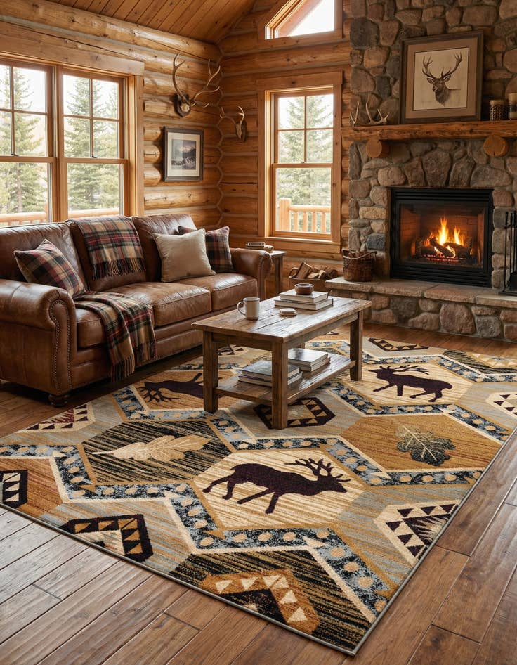 Detail image of 7' x 10' Pioneer Rug