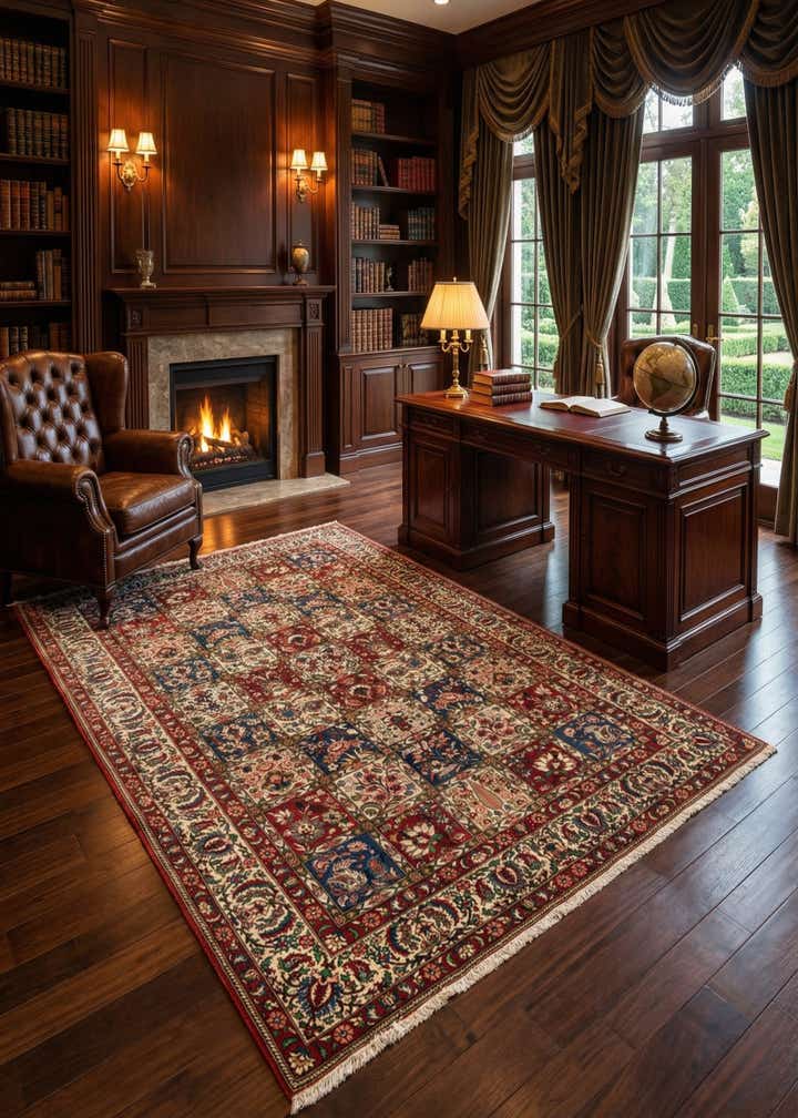 6' 7 x 9' 5 Bachtiar Sharekord Rug