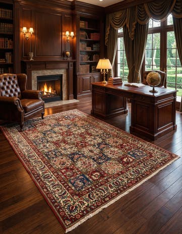 6' 7 x 9' 5 Bachtiar Sharekord Rug