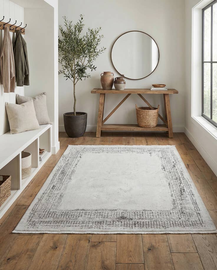 Detail image of 5' 3 x 7' 7 New Vintage Rug