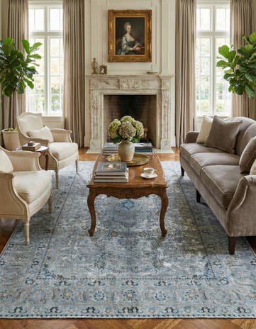 6' x 9' 7 Vintage Royal Rug