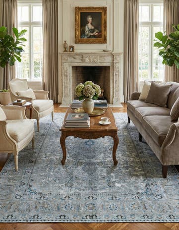 6' x 9' 7 Vintage Royal Rug