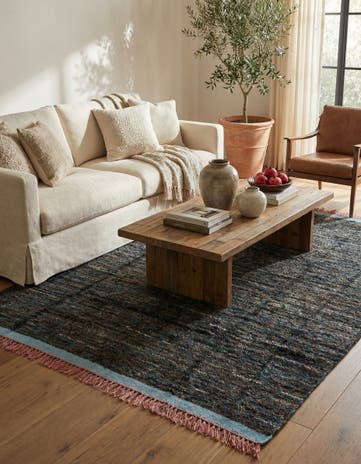 7' 7 x 10' 3 Hand Knotted Moroccan Wool Rug