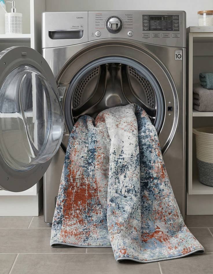 Detail image of  7' 10 x 10' Kamala Washable Rug