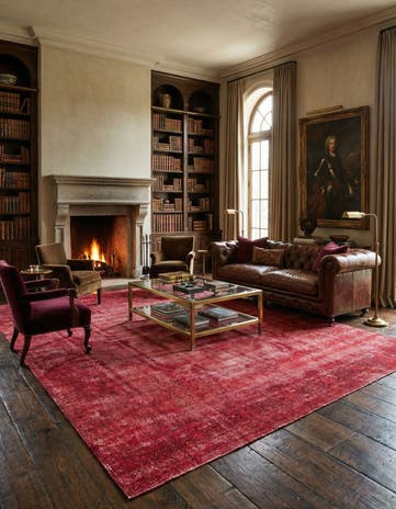 9' 4 x 12' 8 Hand Knotted Ultra Vintage Persian Wool Rug