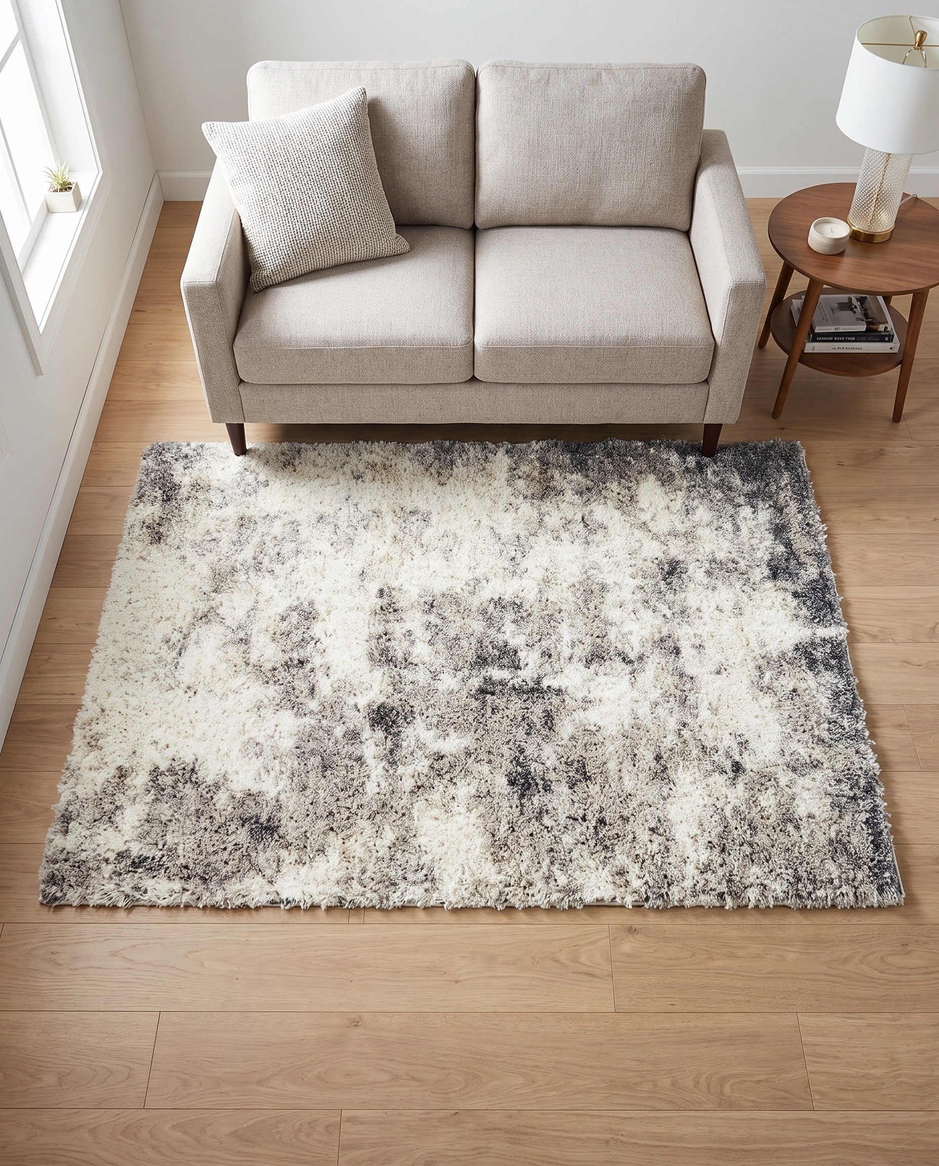 4' x 6' Soft Touch Shag Rug