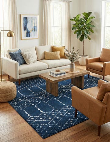 7' 10 x 7' 10 Paxon Trellis Square Rug