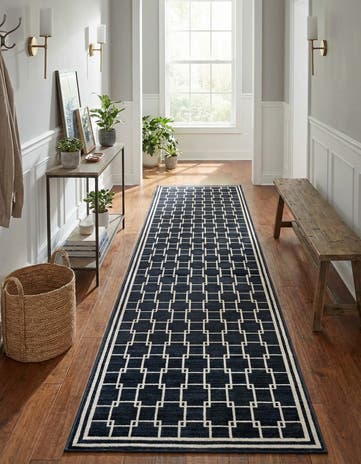 Jill Zarin 2' 7 x 10' Metropolitan Uptown Runner Rug