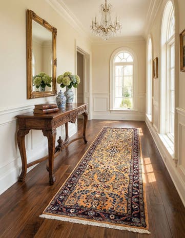 2' 7 x 9' 9 Liliyan Wool Runner Rug