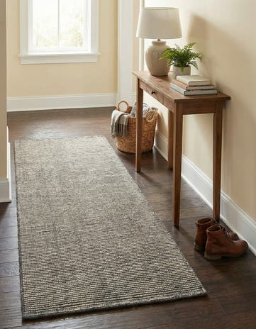 2' x 5' 1 Hand Woven Jill Zarin English Manor Farmhouse Wool Runner Rug