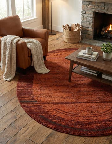 5' 3 x 8' Equinox Oval Rug