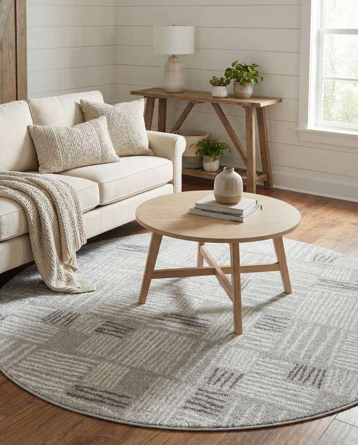 5' 3 x 5' 3 Hanahan Round Rug