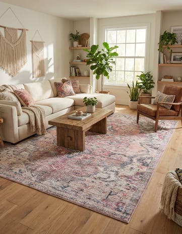 10' 6 x 13' Washable Nostalgia Rug
