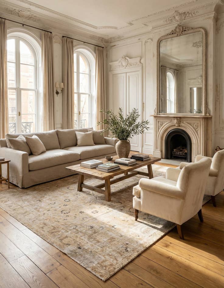 Detail image of  9' 8 x 11' 8  Hand Knotted Ultra Vintage Persian Wool Rug