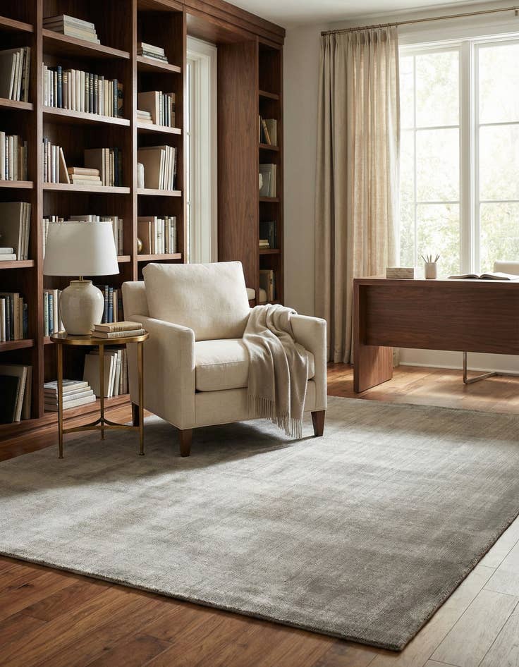 Detail image of 5' 7 x 8' 2 Luna Wool Rug