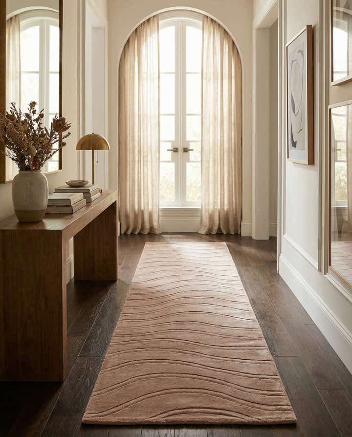 2' 7 x 9' 10 Hand Knotted Darya Wool Runner Rug