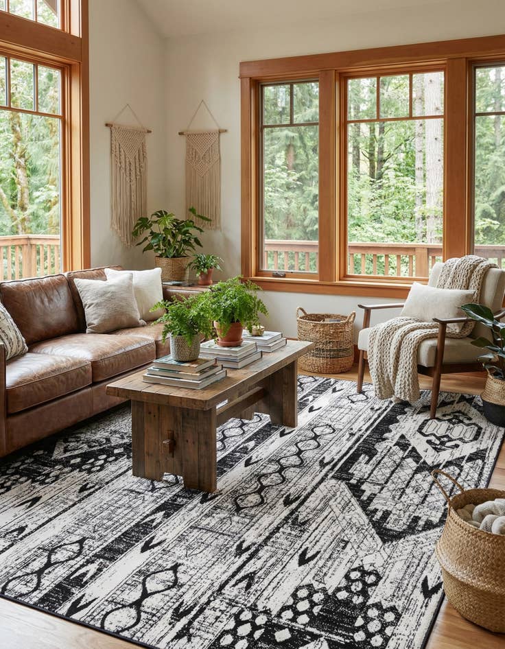 Detail image of 7' 10 x 11' Oregon Rug