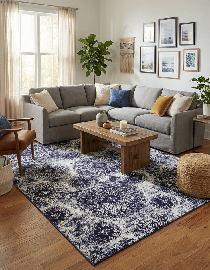 Detail image of 7' 10 x 11' Monaco Rug