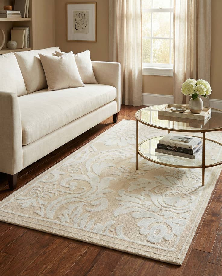 Detail image of 2' 11 x 5' 1 Hand Knotted Darya Wool Rug