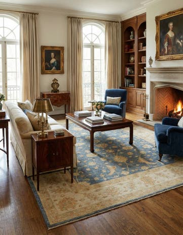 8' 2 x 11' 5 Kaizar Wool Rug
