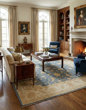 8' 2 x 11' 5 Kaizar Wool Rug