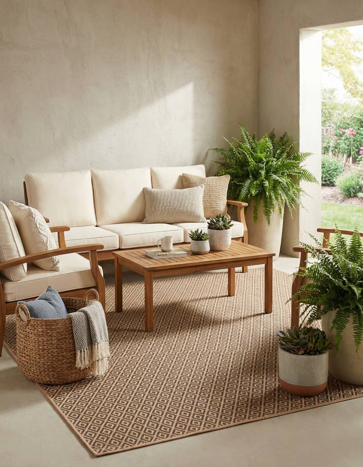 Detail image of 5' 5 x 8' Dunes Rug