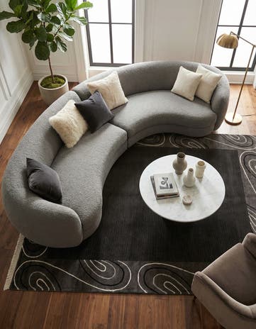 5' 6 x 7' 10 Hand Knotted Darya Wool Rug