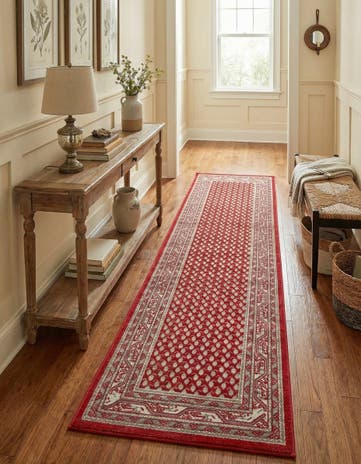 Red SoHo Runner Rug