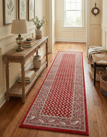 Red SoHo Runner Rug