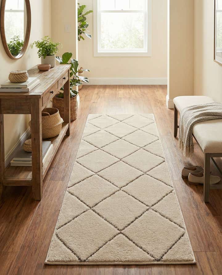 2' x 5' Vogue Geo Runner Rug