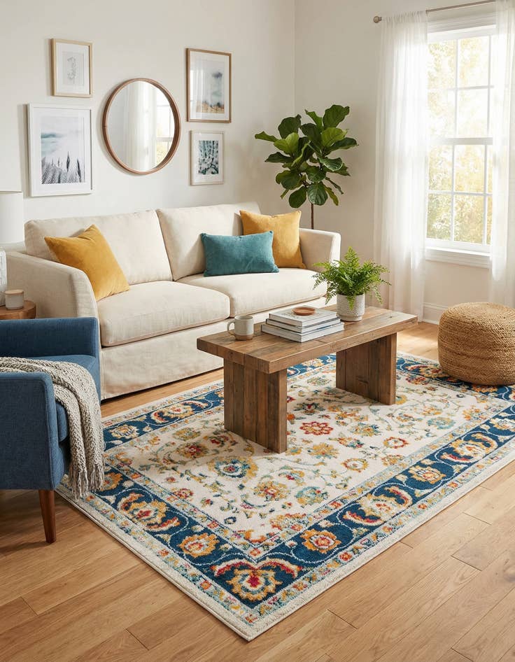 Detail image of  4' x 6' Aurelia Rug