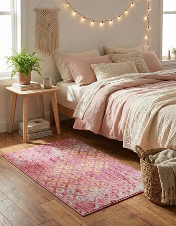 Pink Prism Rug