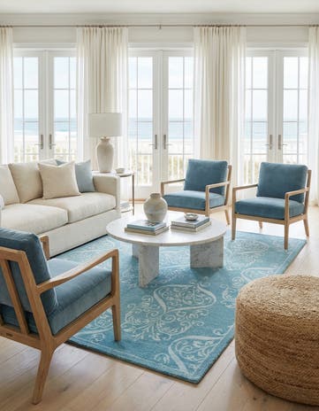 6' x 7' 9 Darya Rug