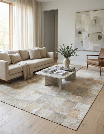 5' x 8' Cowhide Rug