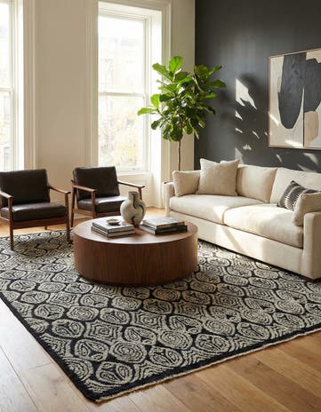 8' 2 x 10' 4 Hand Knotted Darya Wool Rug