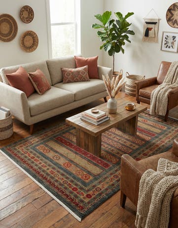 6' x 9' Kashkuli Gabbeh Rug