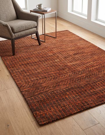 4' 7 x 6' 8 Juma Wool Rug