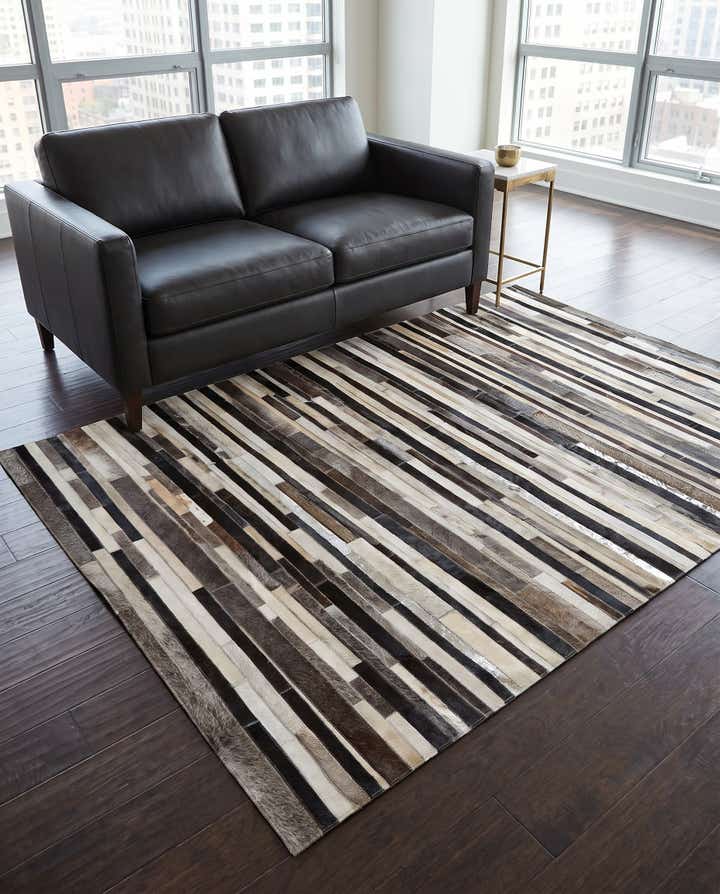 5' x 8' Cowhide - Patchwork Rug
