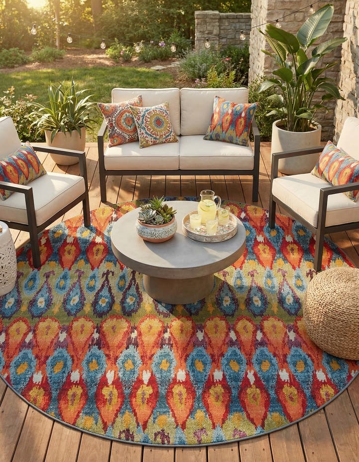 10' x 10' Easy-Clean Modern Indoor / Outdoor...