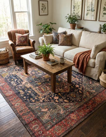 Muted Rust Medina Rug