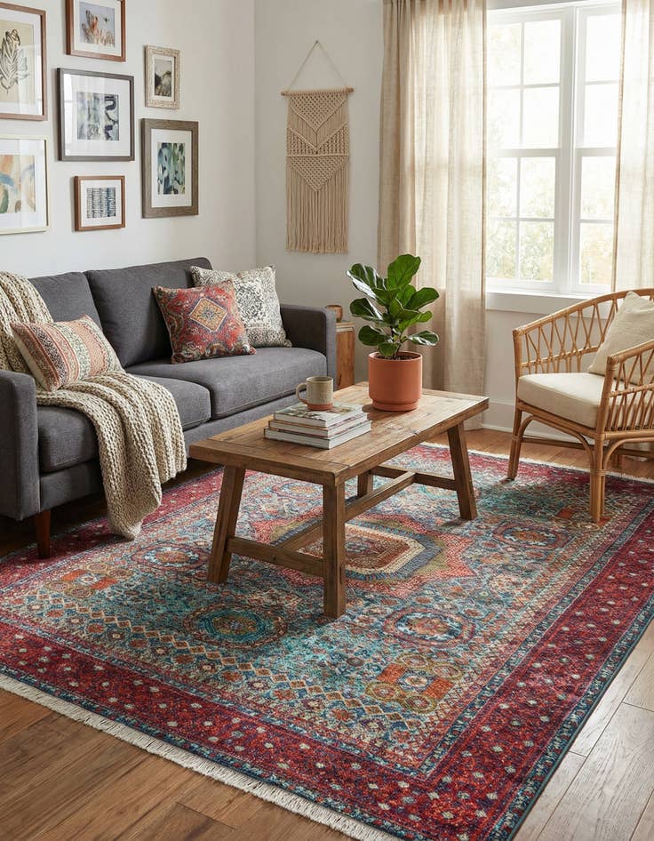 Detail image of 5' 1 x 5' 1 Boutique Square Rug