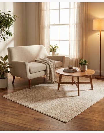 Ivory Gemstone Rug