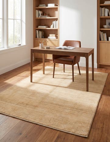 5' x 6' 3 Hand Knotted Kashkuli Gabbeh Wool Rug